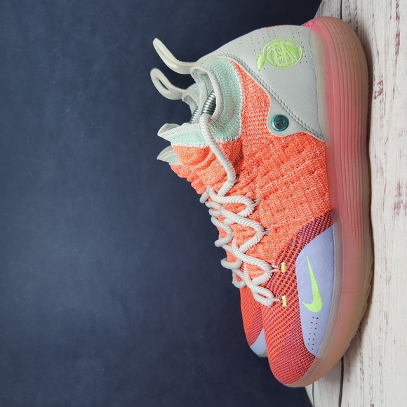 Nike Other - Nike Zoom KD 11 'EYBL Peach Jam' Basketball Shoes AO2604-600 Men's Size 9